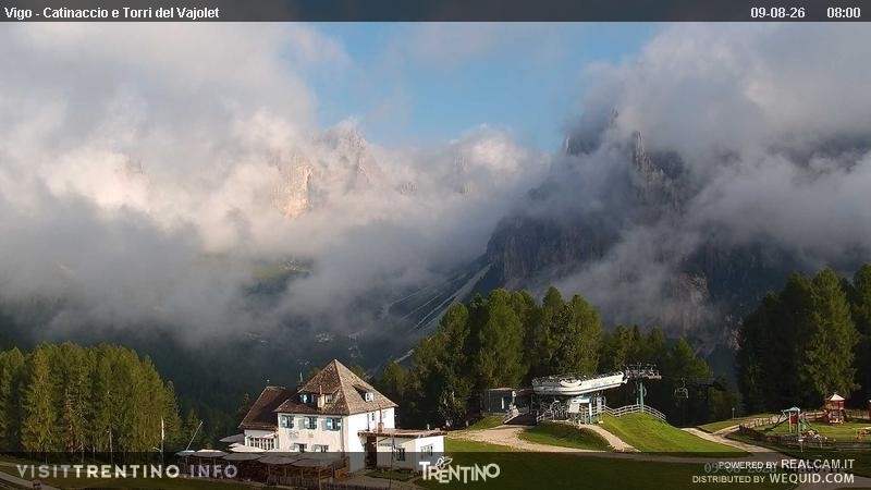 Archiv Foto Webcam Gardeccia-Mulde