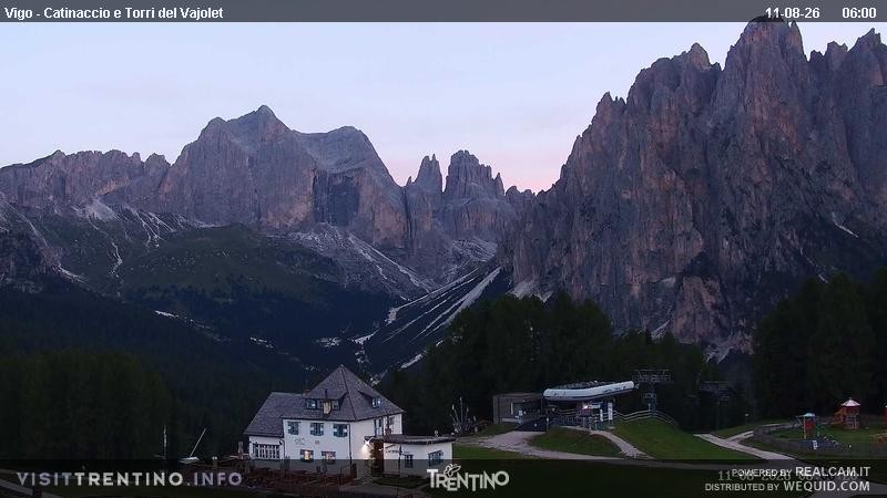 Archiv Foto Webcam Gardeccia-Mulde