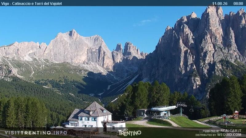 Archiv Foto Webcam Gardeccia-Mulde