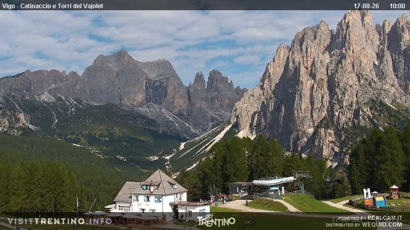 Archiv Foto Webcam Gardeccia-Mulde