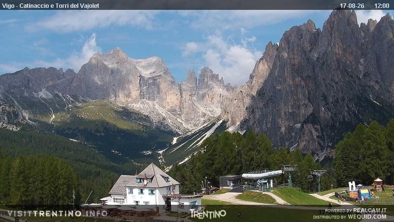 Archiv Foto Webcam Gardeccia-Mulde