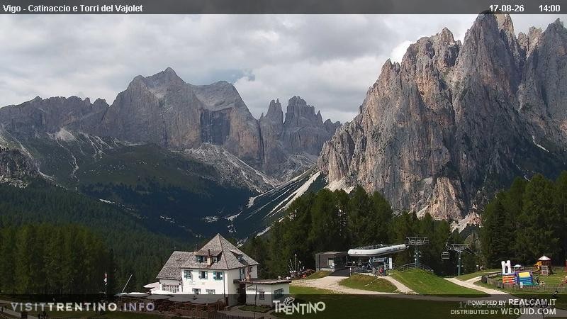 Archiv Foto Webcam Gardeccia-Mulde