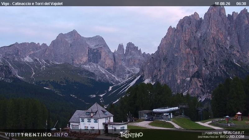 Archiv Foto Webcam Gardeccia-Mulde