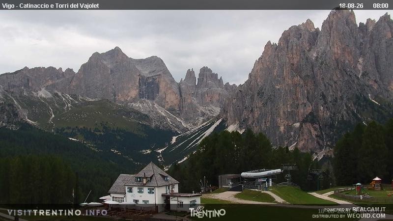Archiv Foto Webcam Gardeccia-Mulde
