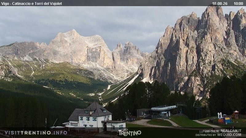 Archiv Foto Webcam Gardeccia-Mulde