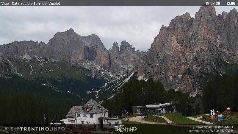 Archiv Foto Webcam Gardeccia-Mulde