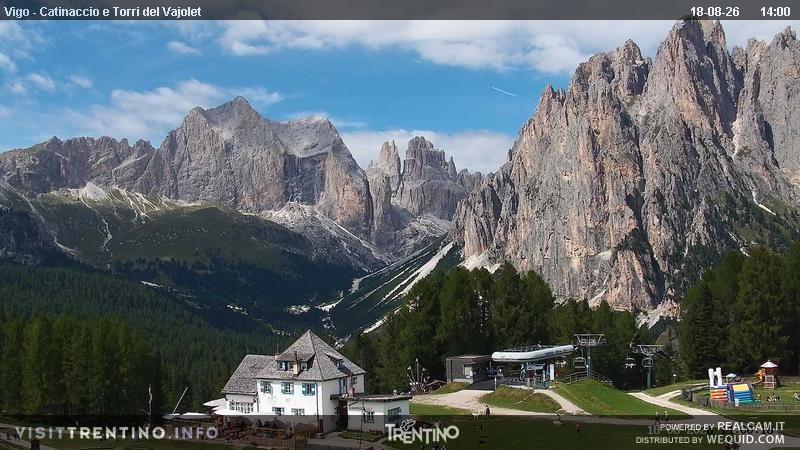 Archiv Foto Webcam Gardeccia-Mulde