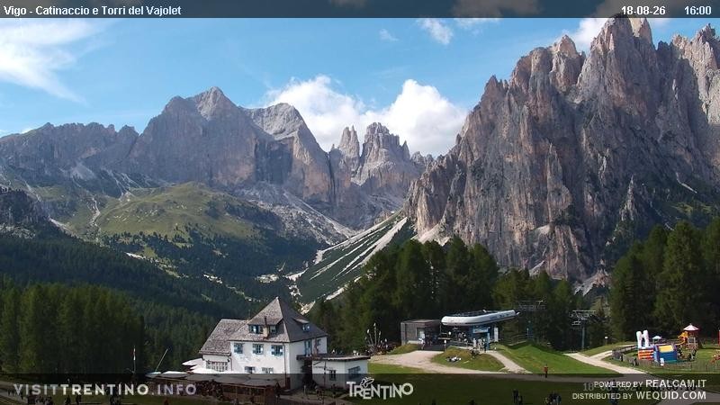 Archiv Foto Webcam Gardeccia-Mulde