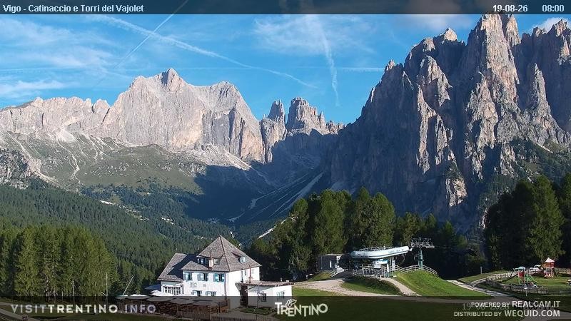 Archiv Foto Webcam Gardeccia-Mulde