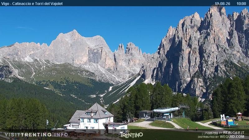 Archiv Foto Webcam Gardeccia-Mulde