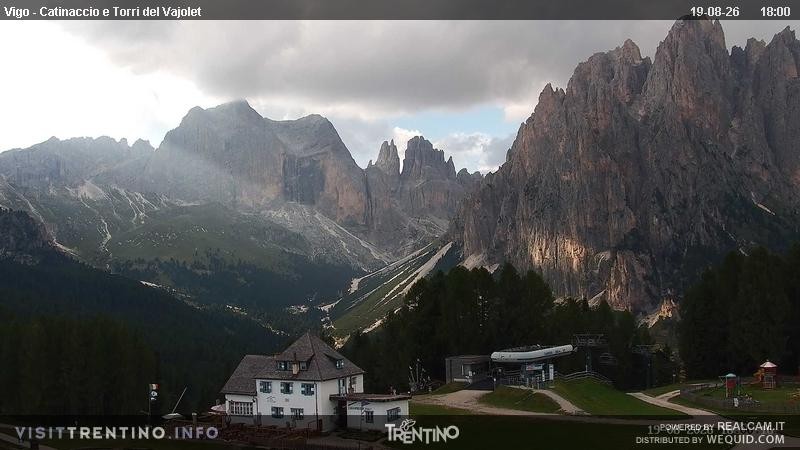 Archiv Foto Webcam Gardeccia-Mulde