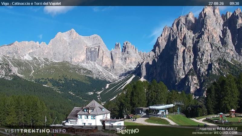 Archiv Foto Webcam Gardeccia-Mulde