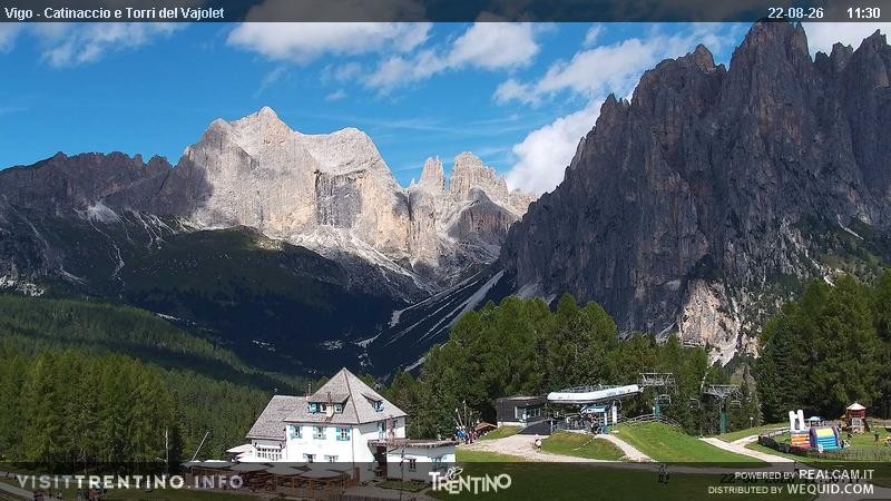 Archiv Foto Webcam Gardeccia-Mulde
