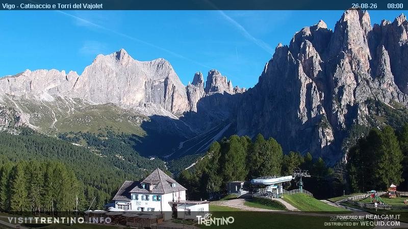 Archiv Foto Webcam Gardeccia-Mulde