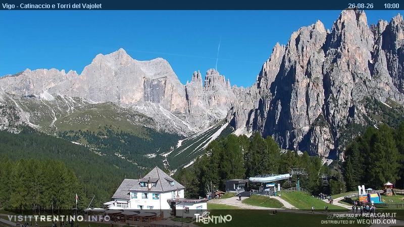 Archiv Foto Webcam Gardeccia-Mulde