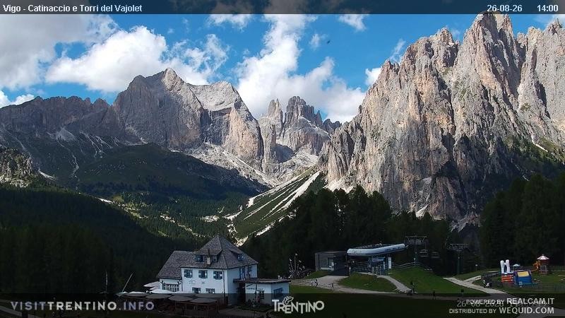 Archiv Foto Webcam Gardeccia-Mulde