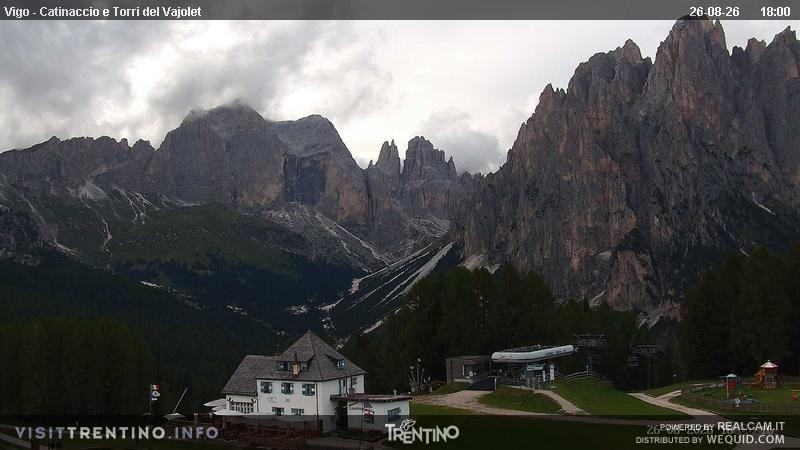 Archiv Foto Webcam Gardeccia-Mulde