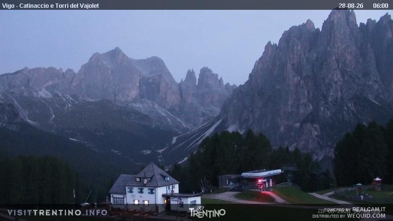 Archiv Foto Webcam Gardeccia-Mulde