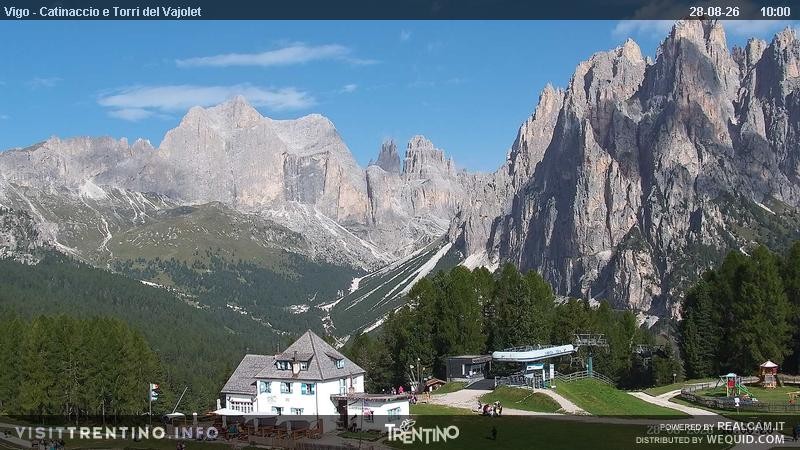 Archiv Foto Webcam Gardeccia-Mulde