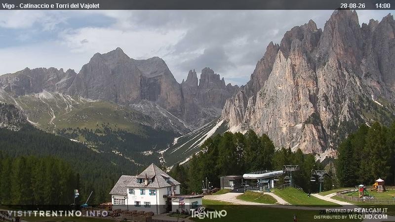 Archiv Foto Webcam Gardeccia-Mulde
