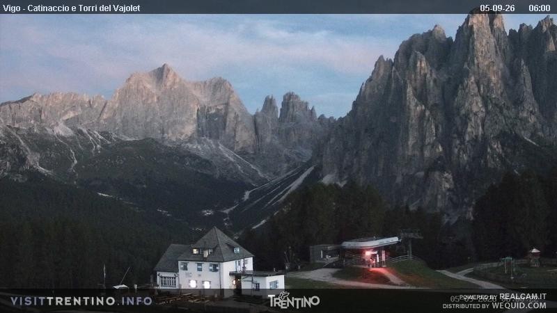 Archiv Foto Webcam Gardeccia-Mulde
