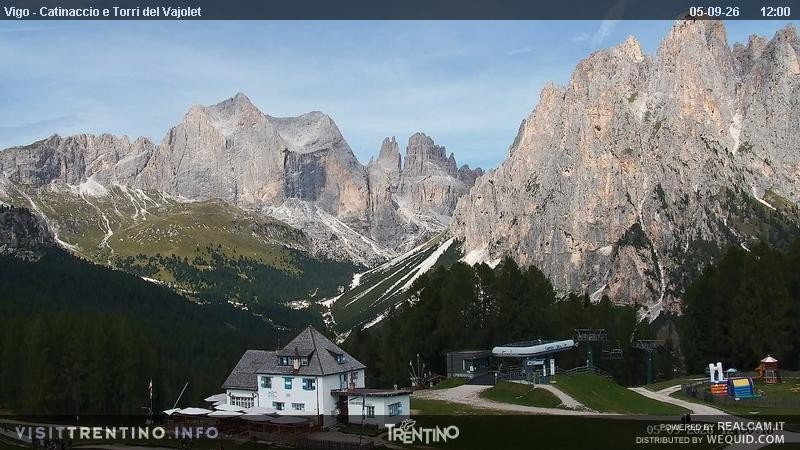 Archiv Foto Webcam Gardeccia-Mulde