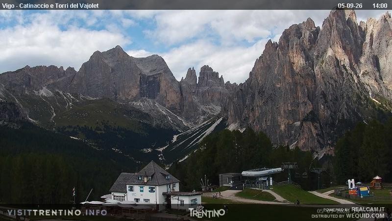 Archiv Foto Webcam Gardeccia-Mulde