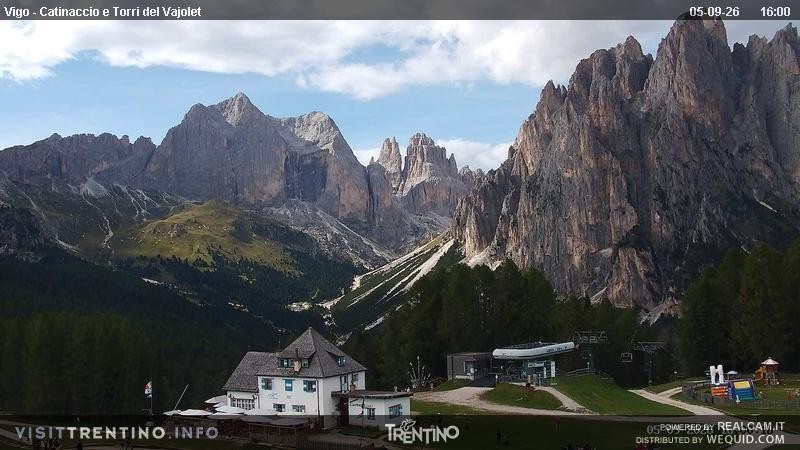 Archiv Foto Webcam Gardeccia-Mulde