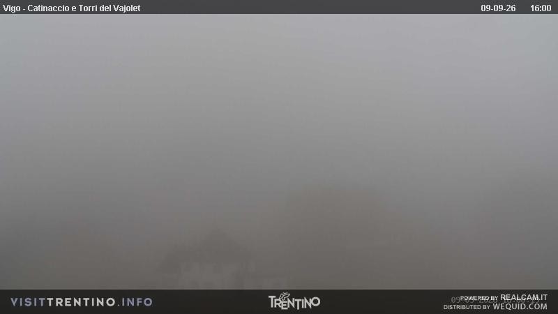 Archived image Webcam Torri del Vajolet - Val di Fassa