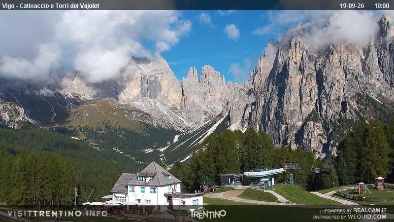 Archiv Foto Webcam Gardeccia-Mulde