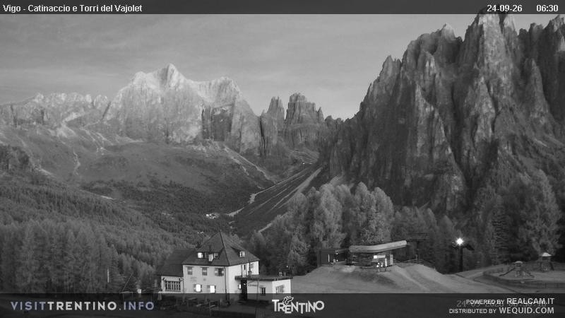 Archiv Foto Webcam Gardeccia-Mulde