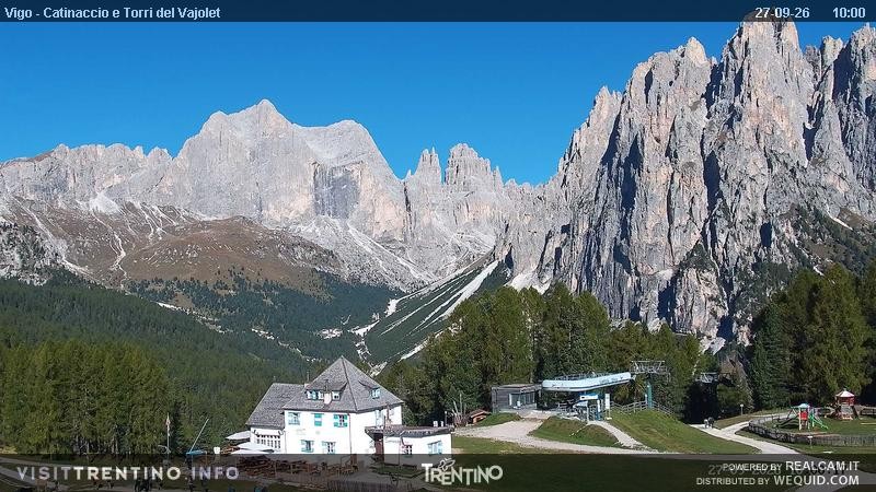 Archiv Foto Webcam Gardeccia-Mulde