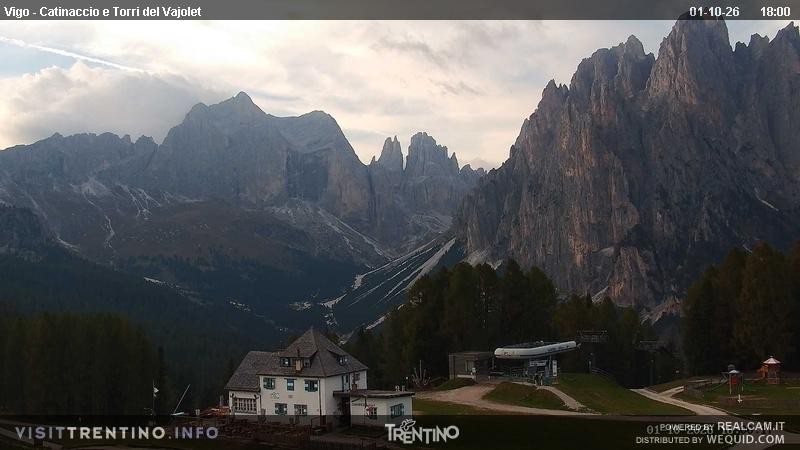 Archiv Foto Webcam Gardeccia-Mulde