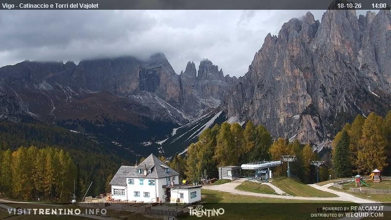Archiv Foto Webcam Gardeccia-Mulde