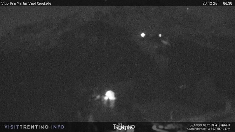 Archiv Foto Webcam Bergstation des Sesselliftes Pian Pecei-Pra Martin