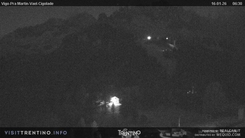 Archived image Webcam Top station of the Pian Pecei-Pra Martin chair lift