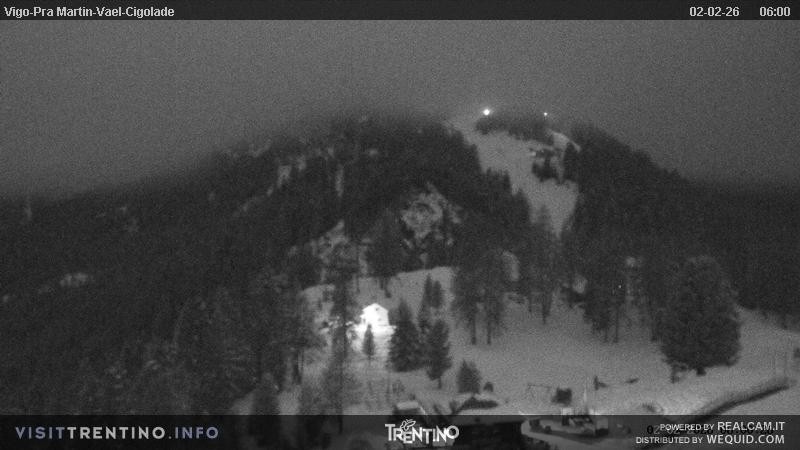 Archiv Foto Webcam Bergstation des Sesselliftes Pian Pecei-Pra Martin