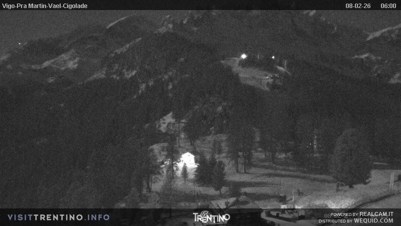 Archiv Foto Webcam Bergstation des Sesselliftes Pian Pecei-Pra Martin