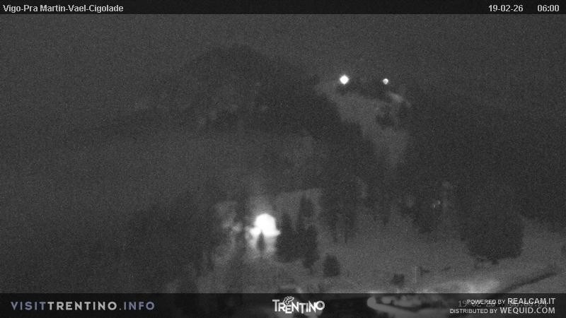 Archived image Webcam Top station of the Pian Pecei-Pra Martin chair lift