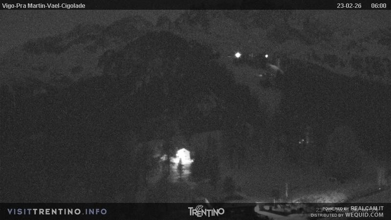 Archiv Foto Webcam Bergstation des Sesselliftes Pian Pecei-Pra Martin