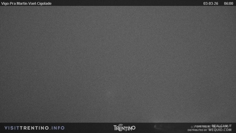 Archiv Foto Webcam Bergstation des Sesselliftes Pian Pecei-Pra Martin