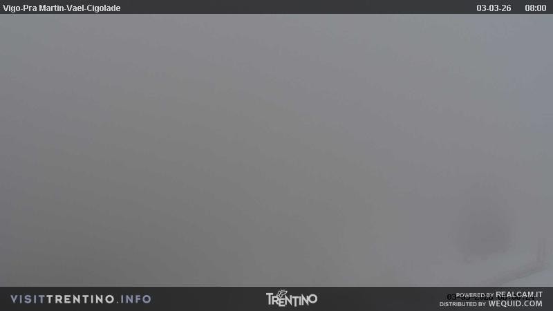 Archiv Foto Webcam Bergstation des Sesselliftes Pian Pecei-Pra Martin