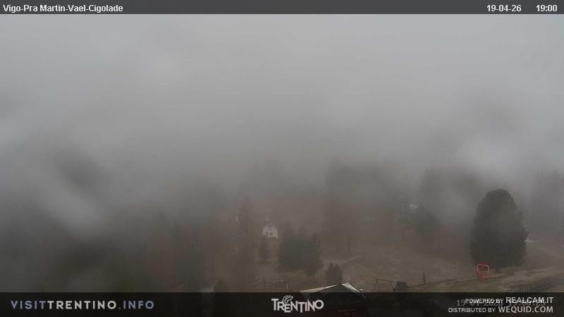 Archiv Foto Webcam Bergstation des Sesselliftes Pian Pecei-Pra Martin