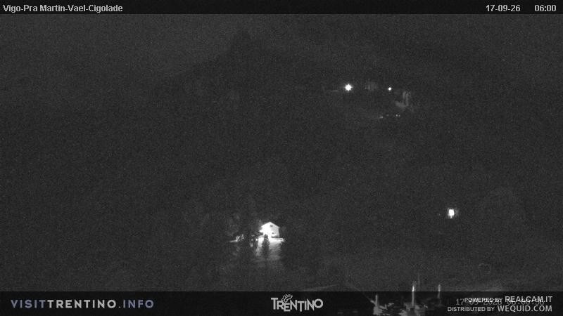 Archiv Foto Webcam Bergstation des Sesselliftes Pian Pecei-Pra Martin
