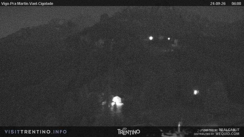 Archiv Foto Webcam Bergstation des Sesselliftes Pian Pecei-Pra Martin