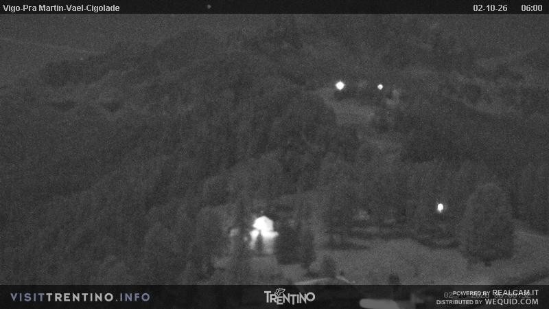 Archiv Foto Webcam Bergstation des Sesselliftes Pian Pecei-Pra Martin