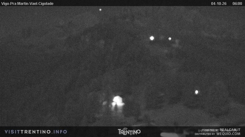 Archiv Foto Webcam Bergstation des Sesselliftes Pian Pecei-Pra Martin