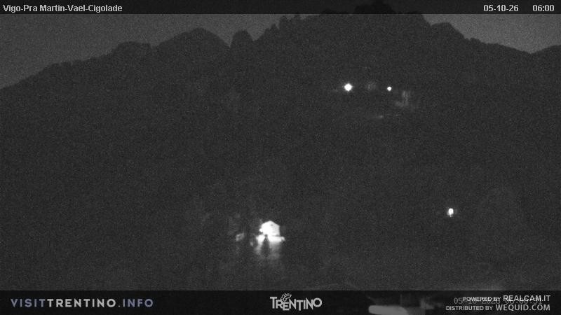 Archiv Foto Webcam Bergstation des Sesselliftes Pian Pecei-Pra Martin