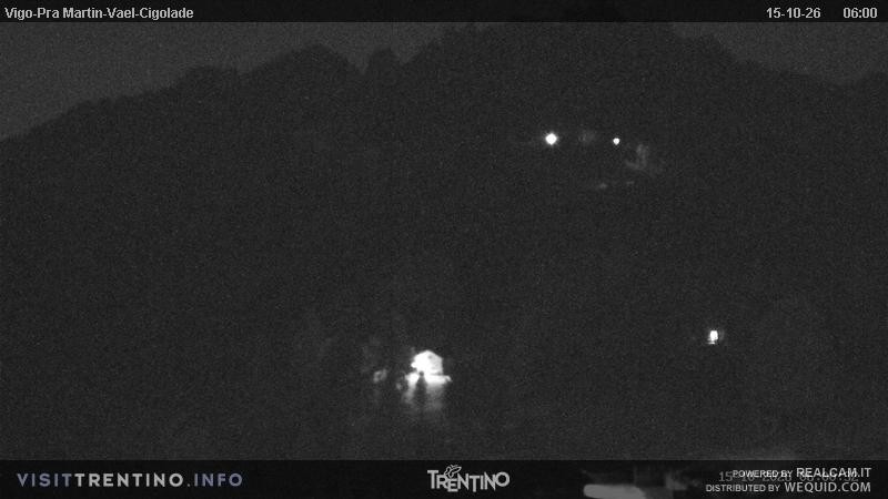 Archiv Foto Webcam Bergstation des Sesselliftes Pian Pecei-Pra Martin