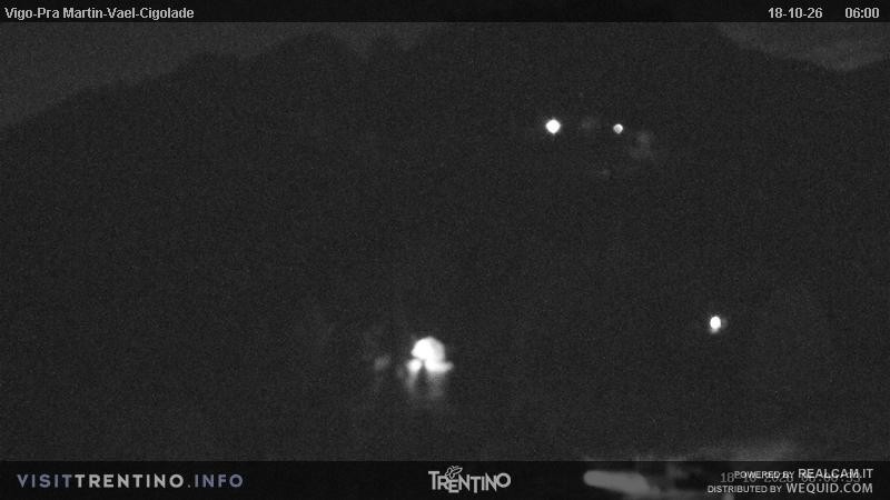 Archiv Foto Webcam Bergstation des Sesselliftes Pian Pecei-Pra Martin